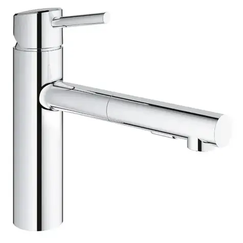 Grohe Concetto - Dřezová baterie s výsuvnou sprškou chrom 