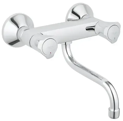 Grohe Costa - Dřezová baterie nástěnná chrom 