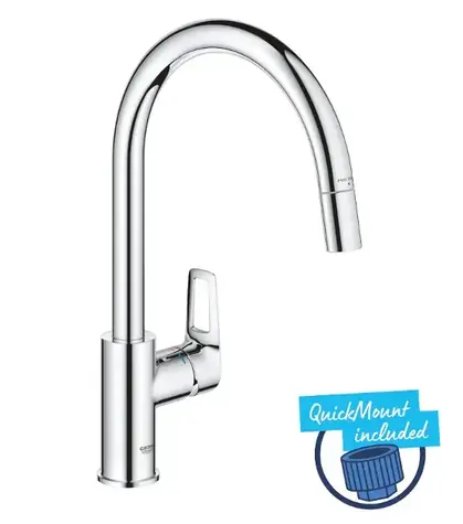 Grohe Start Loop - Dřezová baterie s výsuvnou koncovkou chrom 