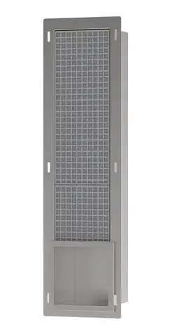 Hansgrohe XtraStoris Original - Podomítkový zásobník toaletního papíru | kartáčovaná ocel 56058800