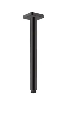 Hansgrohe Vernis Shape - Přívod od stropu 30 cm | matná černá 