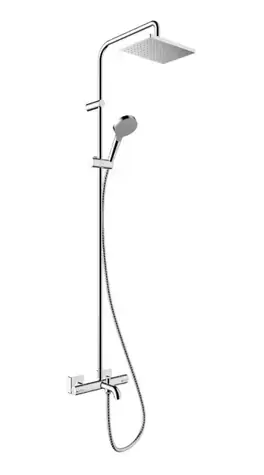 Hansgrohe Vernis Shape - Sprchový set Showerpipe 230 s vanovým termostatem chrom 