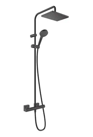 Hansgrohe Vernis Shape - Sprchový set Showerpipe 230 s termostatem matná černá 