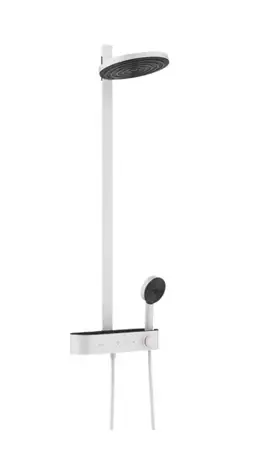 Hansgrohe Pulsify S - Sprchový set s termostatem | průměr 26 cm | 3 proudy | EcoSmart | matná bílá 