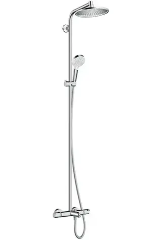 Hansgrohe Crometta - Termostatická vanová baterie Showerpipe S 240 chrom