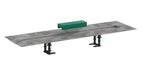 Hansgrohe uBox universal - Instalační sada lineárního sprchového žlabu 900 | nerez 