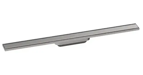 Hansgrohe RainDrain Original - Lineární sprchový žlab 80 cm | s roštem | kartáčovaná nerezová ocel 