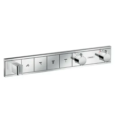 Hansgrohe RainSelect - Baterie pod omítku pro 4 spotřebiče | chrom 
