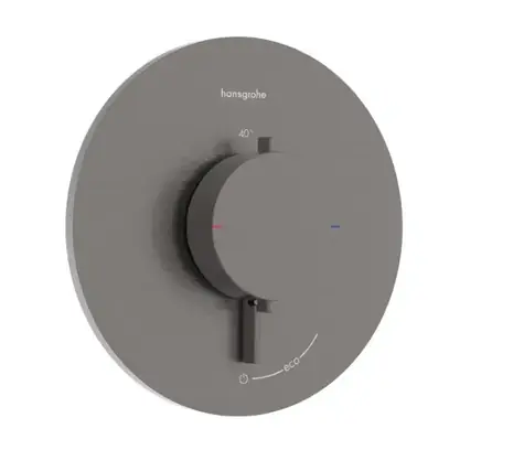 Hansgrohe Ecostat Comfort S - Sprchová baterie pod omítku | s termostatem kartáčovaný černý chrom 