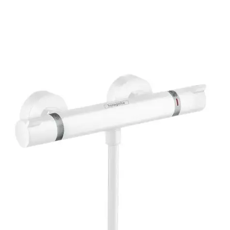 Hansgrohe Ecostat Comfort - Termostatická sprchová baterie matná bílá 