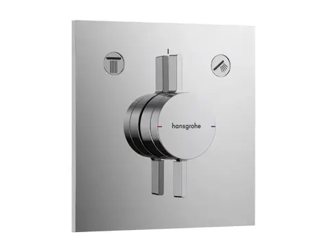 Hansgrohe DuoTurn E - Baterie pod omítku | pro 2 spotřebiče | chrom 