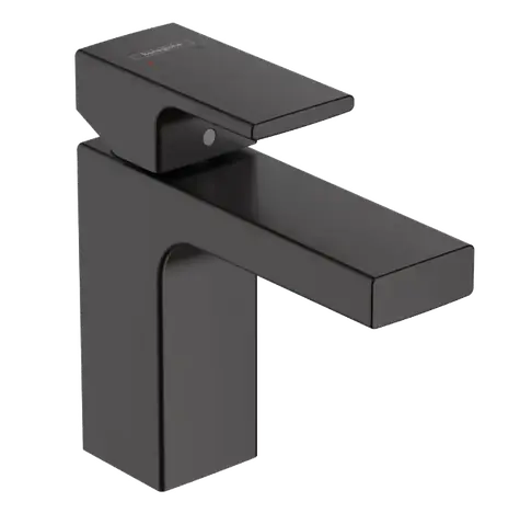 Hansgrohe Vernis Shape - Umyvadlová baterie s výpustí | EcoSmart | matná černá 