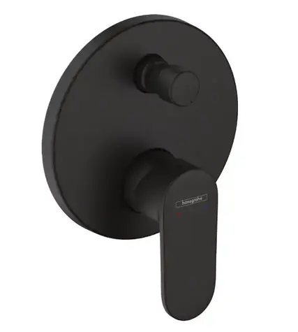 Hansgrohe Vernis Blend - Vanová baterie pod omítku matná černá 