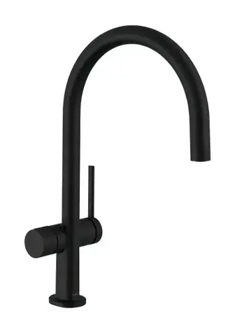 Hansgrohe M54 - Dřezová baterie Talis 220 | s uzavíracím ventilem pro spotřebič matná černá 