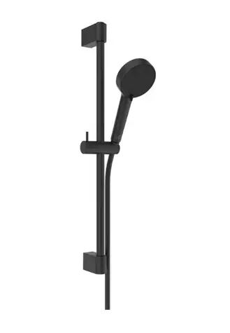 Ideal Standard Idealrain - Set sprchové hlavice | tyče a hadice | 2 proudy | hedvábná černá 