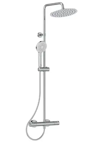 Ideal Standard CeraTherm - Sprchový set s termostatem | průměr 25 cm | 3 proudy | chrom 