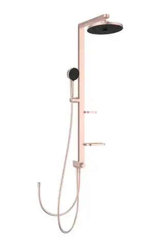 Ideal Standard ALU+ - Sprchový set bez baterie | průměr 26 cm | 2 proudy | rosé 