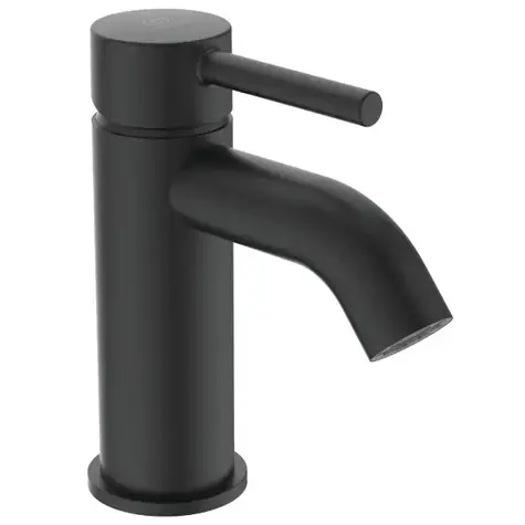 Ideal Standard CeraLine - Umyvadlová baterie s výpustí | černá 