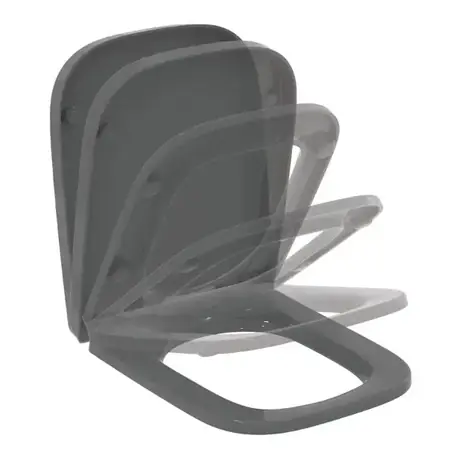 Ideal Standard i.Life B - WC sedátko wrapover | SoftClose | lesklá šedá 