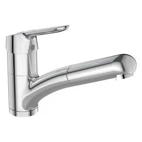Ideal Standard CeraFlex - Dřezová baterie s výsuvnou sprškou | BlueStart | chrom 