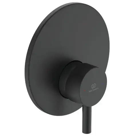 Ideal Standard CeraLine - Baterie pod omítku s tělesem | černá