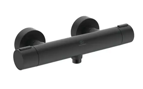 Ideal Standard ALU+ - Termostatická sprchová baterie | hedvábná černá