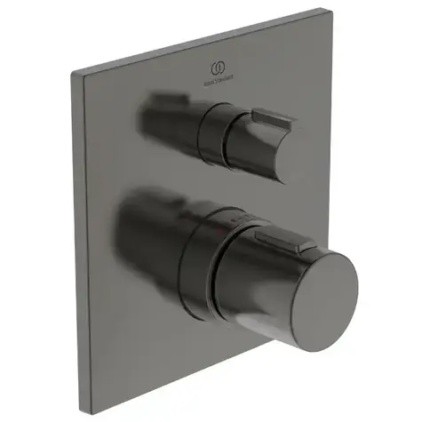 Ideal Standard CeraTherm - Termostatická sprchová baterie pod omítku | Magnetic Grey