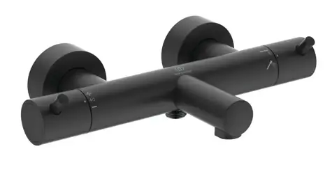 Ideal Standard CeraTherm - Termostatická vanová baterie | hedvábná černá