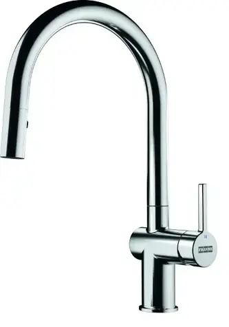 Franke Active - Dřezová baterie FN 4090.031 s výsuvnou sprškou chrom