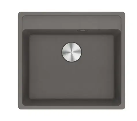 Franke Maris - Fragranitový dřez MRG 610-52 RTL 56x51 cm šedý kámen