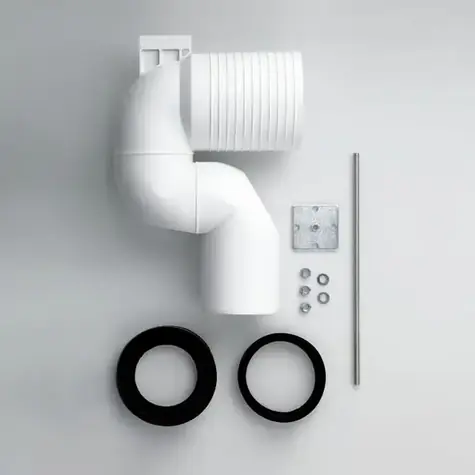 Laufen Příslušenství - Odpadní koleno 220-305 mm