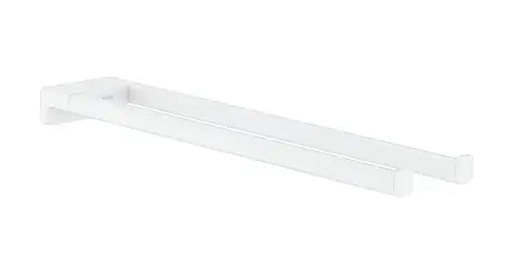 Hansgrohe AddStoris - Držák ručníků dvojitý | délka 45 cm | matná bílá