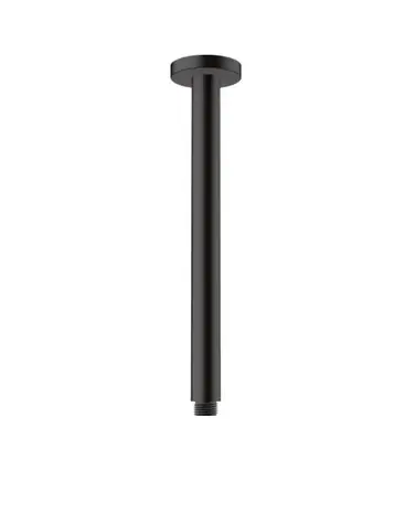 Hansgrohe Vernis Blend - Přívod od stropu 30 cm | matná černá