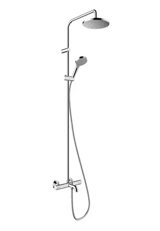 Hansgrohe Vernis Blend - Sprchový set Showerpipe 200 s vanovým termostatem | EcoSmart | chrom