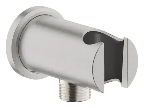 Grohe - Nástěnné kolínko s držákem, supersteel