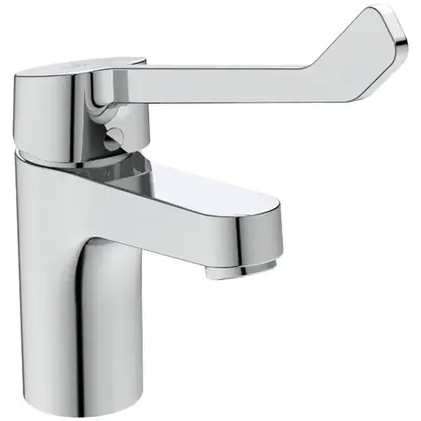 Ideal Standard - Umyvadlová baterie s lékařskou pákou, s výpustí, chrom