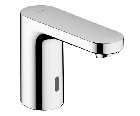 Hansgrohe - Elektronický umyvadlový ventil, bateriové napájení, chrom