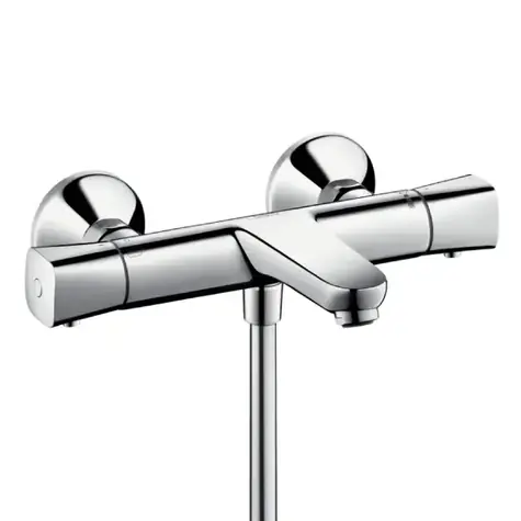 Hansgrohe - Termostatická vanová baterie, se 2 výstupy, chrom