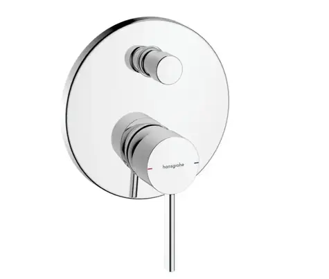 Hansgrohe - Baterie pod omítku, pro 2 spotřebiče, chrom