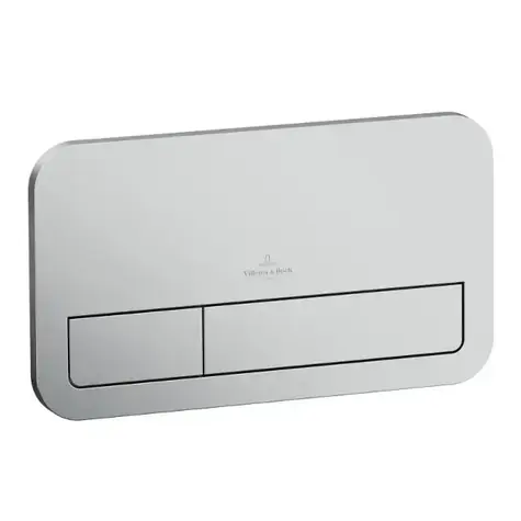 Villeroy & Boch - Ovládací tlačítko splachování, chrom mat
