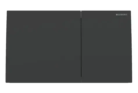 Geberit - Ovládání splachování, easy to clean, matná černá