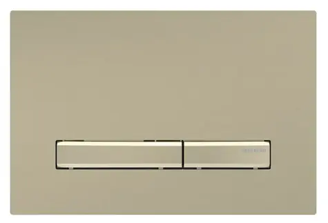 Geberit - Ovládání splachování, easy to clean, kartáčovaná mosaz