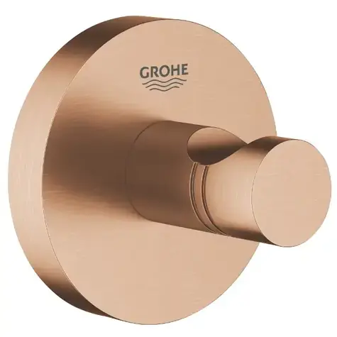 Grohe Essentials - Háček na koupací plášť kartáčovaný Warm Sunset