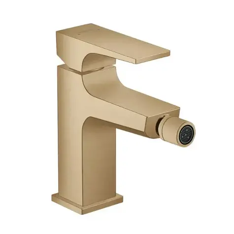 Hansgrohe - Bidetová baterie s výpustí Push-Open, kartáčovaný bronz