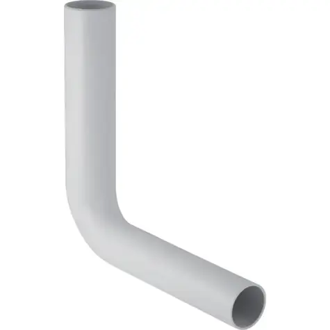 Geberit - Splachovací koleno 230x230 mm, nízkopoložené, d50 mm, alpská bílá
