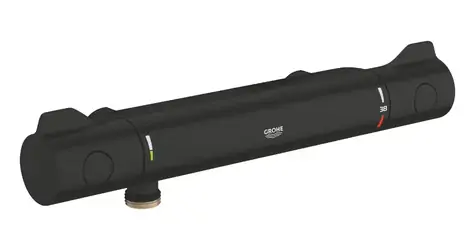 Grohe - Termostatická sprchová baterie, matná černá