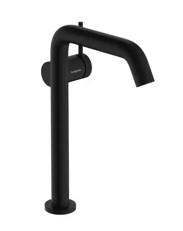 Hansgrohe - Umyvadlová baterie s výpustí Push-Open, CoolStart, EcoSmart, matná černá
