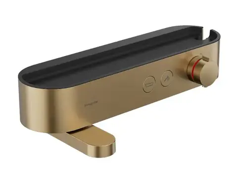 Hansgrohe - Termostatická vanová baterie, kartáčovaný bronz