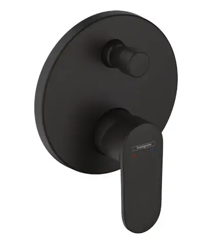 Hansgrohe - Vanová baterie pod omítku, matná černá
