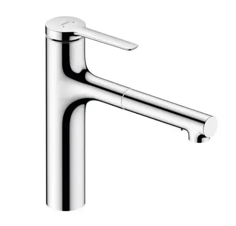 Hansgrohe - Dřezová baterie 160, s výsuvnou sprškou, sBox lite, chrom